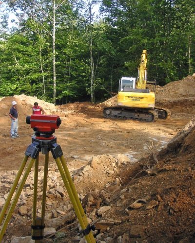 surveying, building site, theodolite